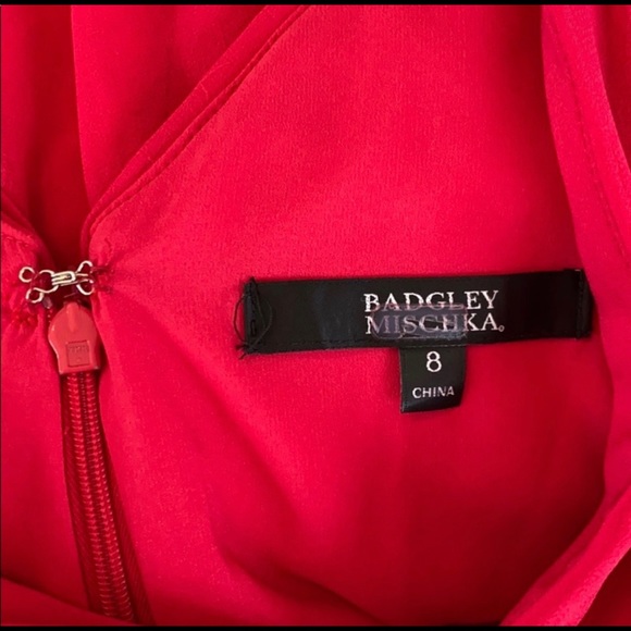 Badgley Mischka Cold Shoulder Gown - Picture 3 of 3